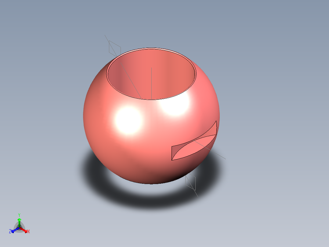 管道手动球阀-水管开关阀-手动阀门User Library-MD52C150DN50-2_MD52DN50.BP主视图