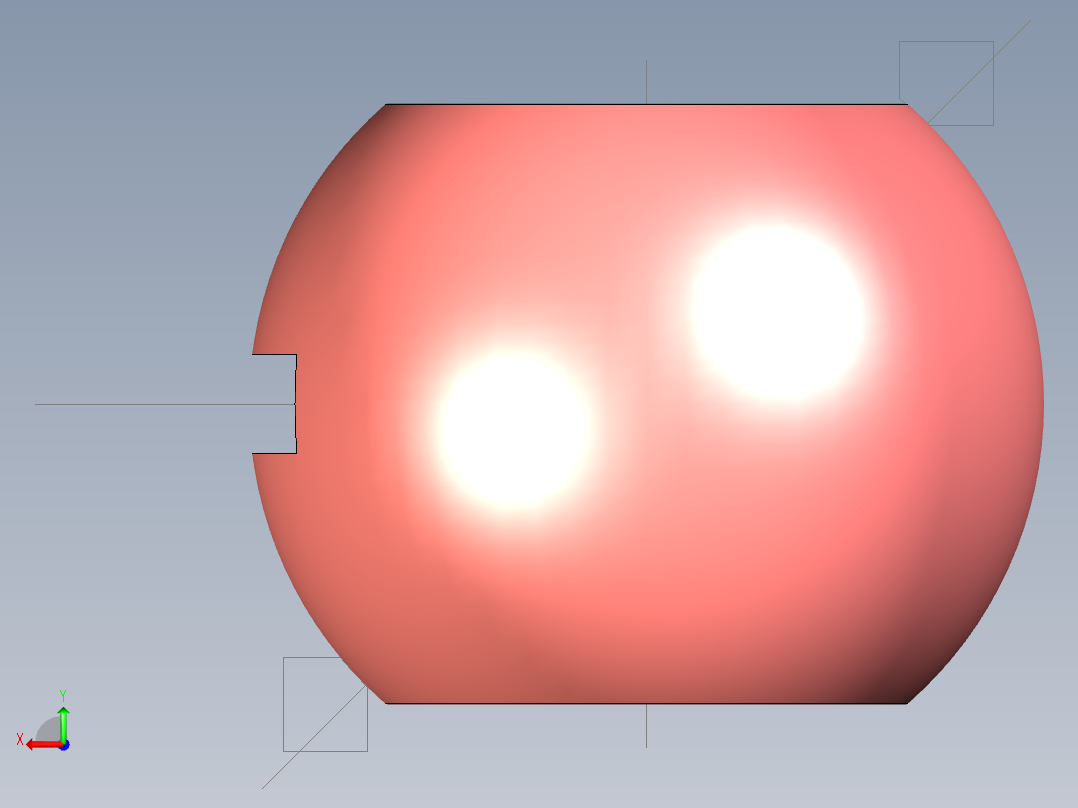 管道手动球阀-水管开关阀-手动阀门User Library-MD52C150DN50-2_MD52DN50.BP后视图
