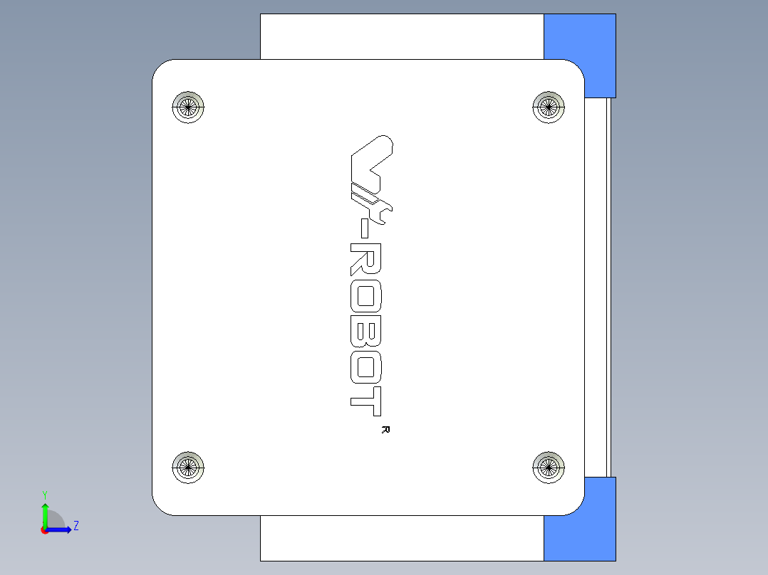 威洛博LB.GB同步带传动--欧规系列GB8-L96-S1000-BL-P40左视图