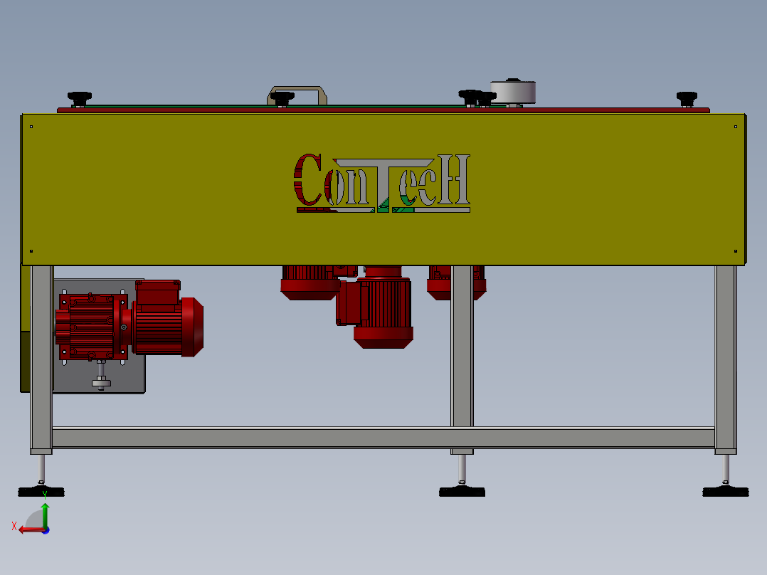 190连续输送机后视图