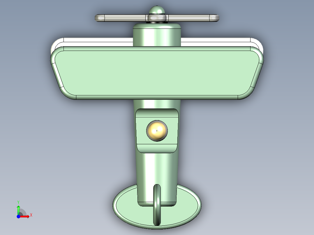 B2004608-飞机玩具木制前视图