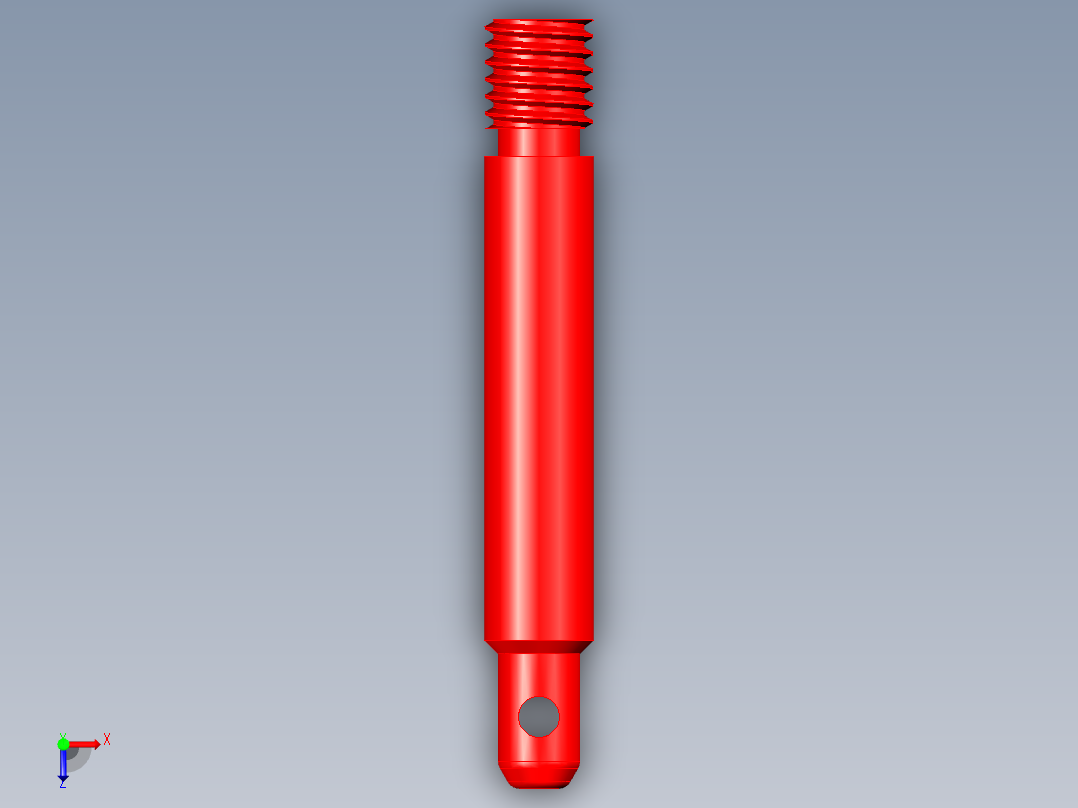 UX390-A-CNC4-定位销俯视图