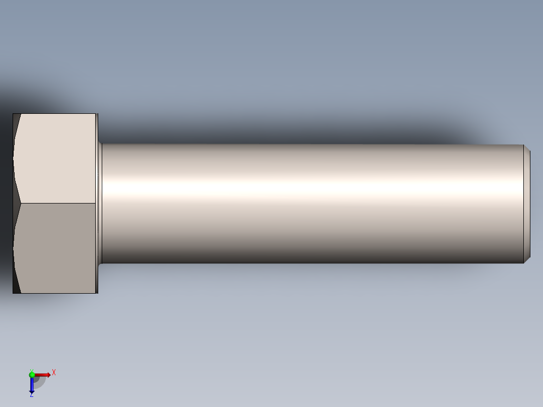 hfbolt 0.625-18x2.25x2.25-n俯视图