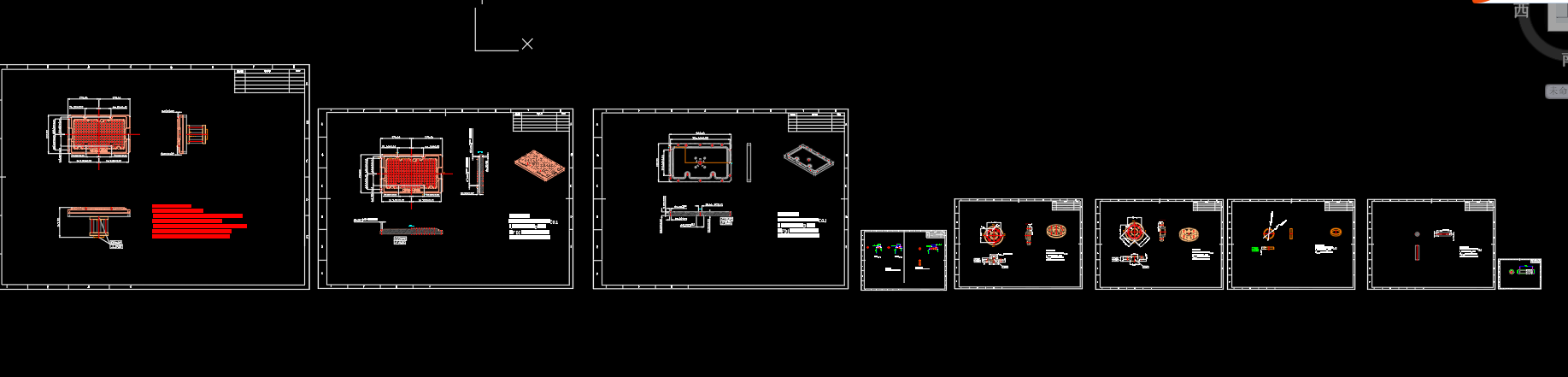 一款电脑D壳4.5轴铣斜螺丝孔工装治具模型