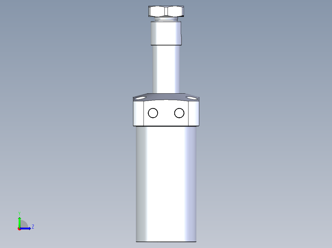 KOSMEKLHA0550-SR-Q30多系列多零件图纸模型左视图