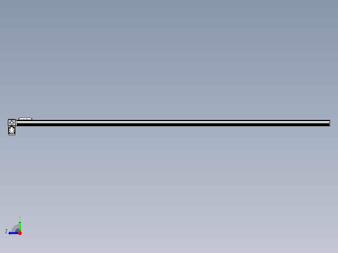 同步带全封闭直线模组TPA-HCB-105D-90-L2750-LP-C-P20-N3右视图