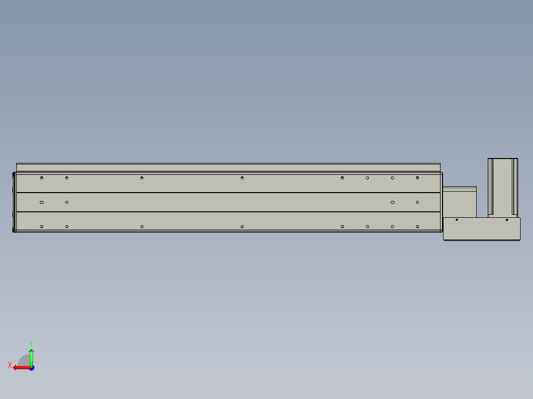 威洛博VBF12-S600-BL后视图
