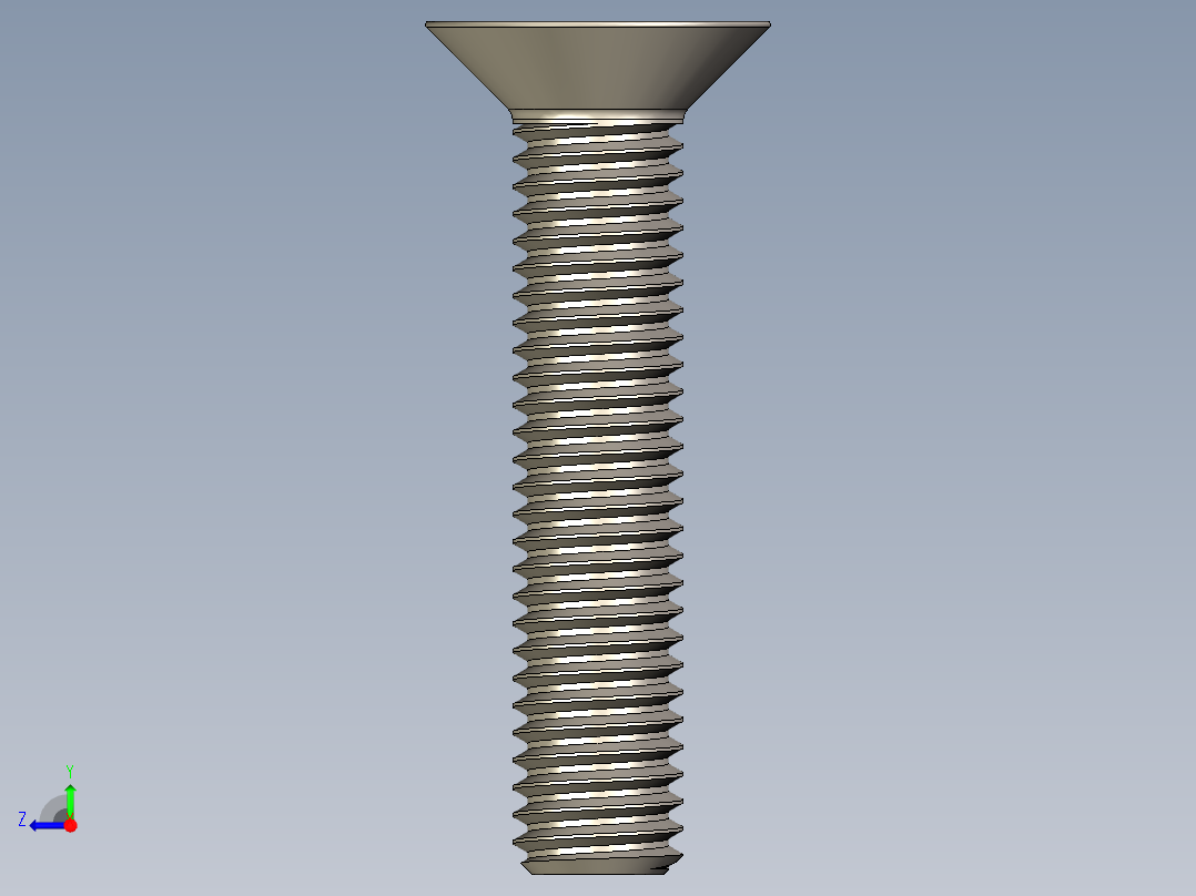 Screw_ISO_10642_M5x25_A2.STEP右视图