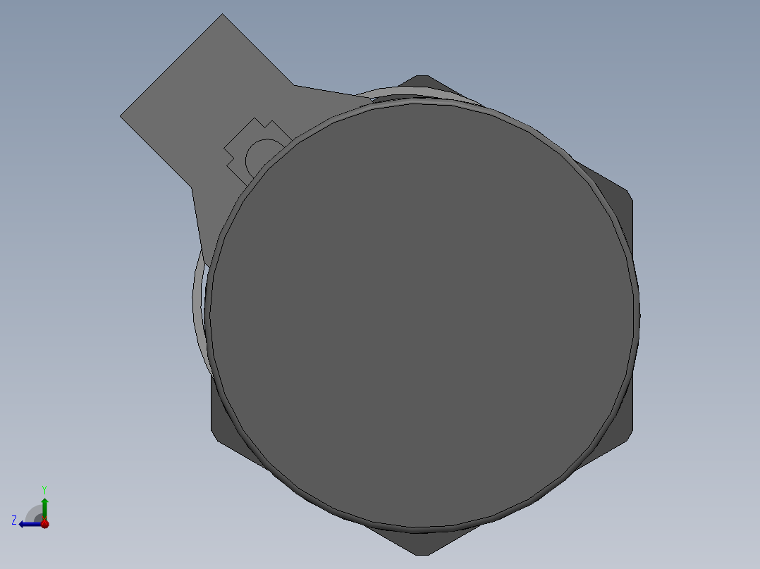 气缸MA25x125SU右视图
