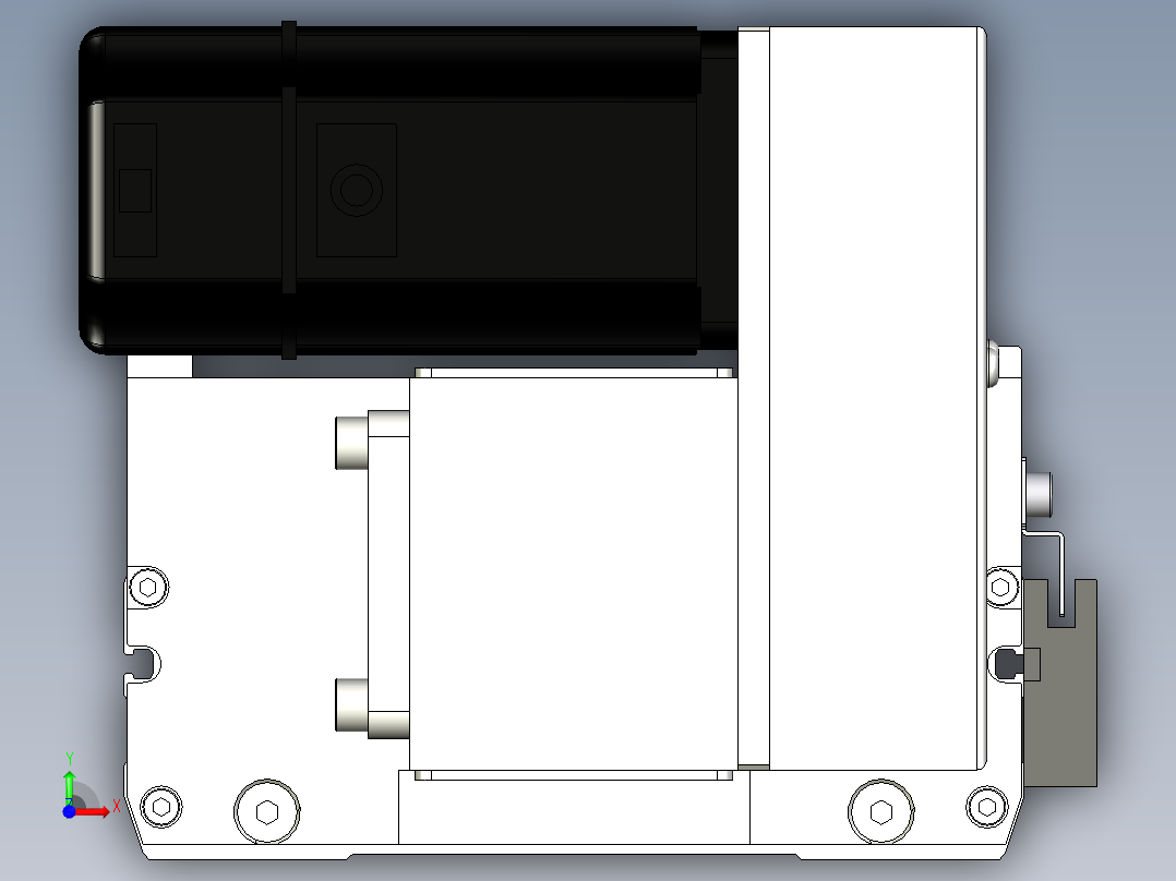Toyo东佑达直线模组-ETB17-550-RU前视图