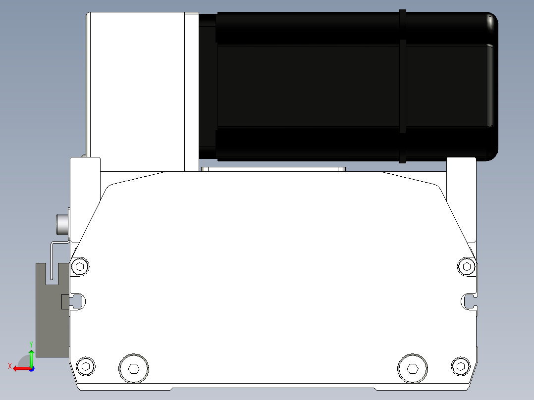 Toyo东佑达直线模组-ETB17-550-RU后视图