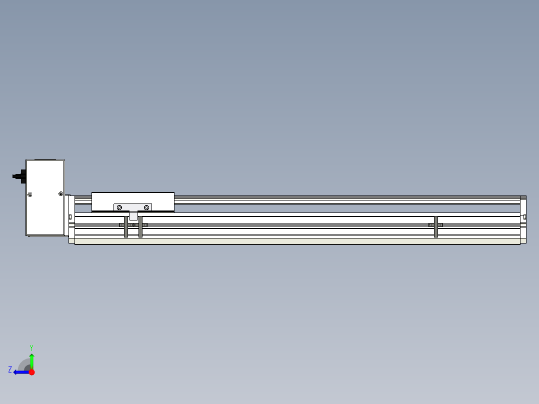 Toyo东佑达直线模组-ETB17-550-RU右视图