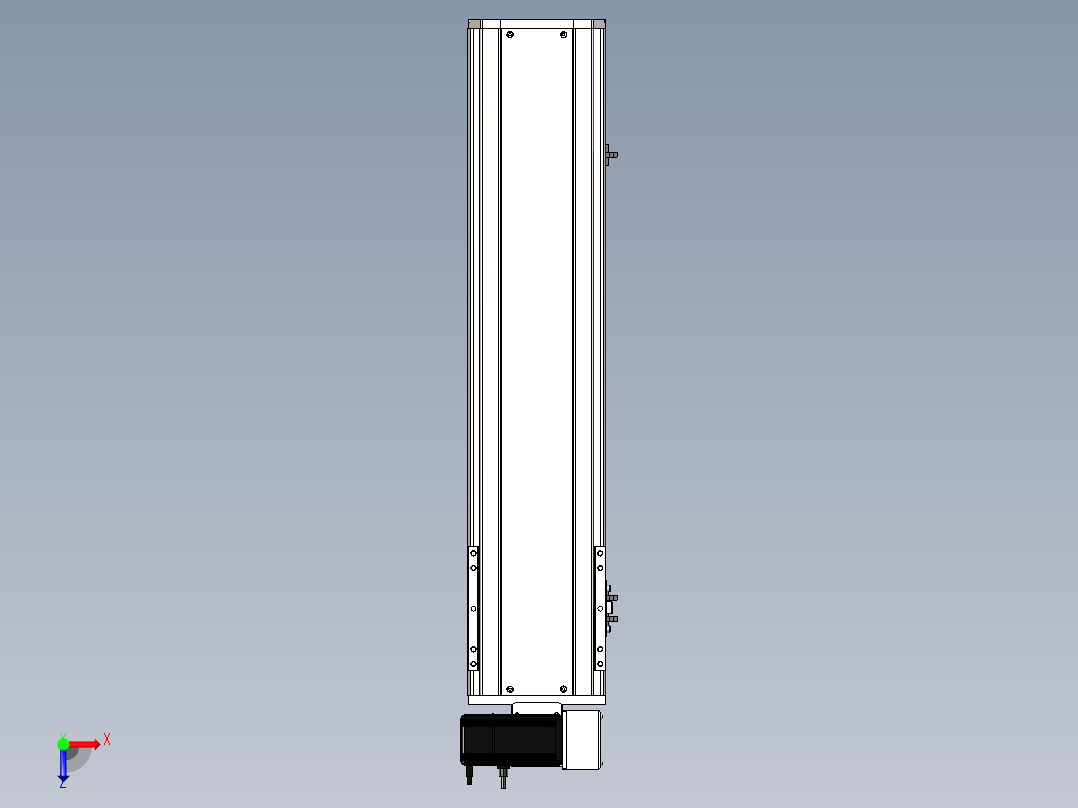 Toyo东佑达直线模组-ETB17-550-RU俯视图