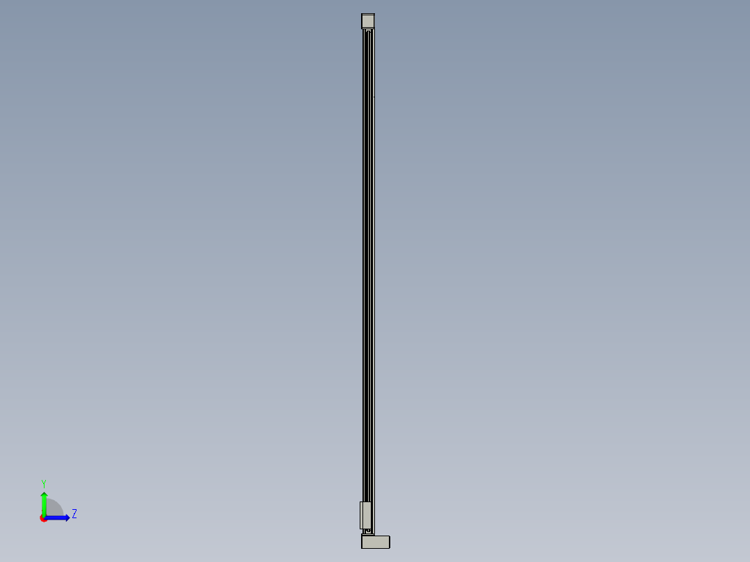 欧规系列-GB8-L96-S3100-BLD-P40-MS3左视图