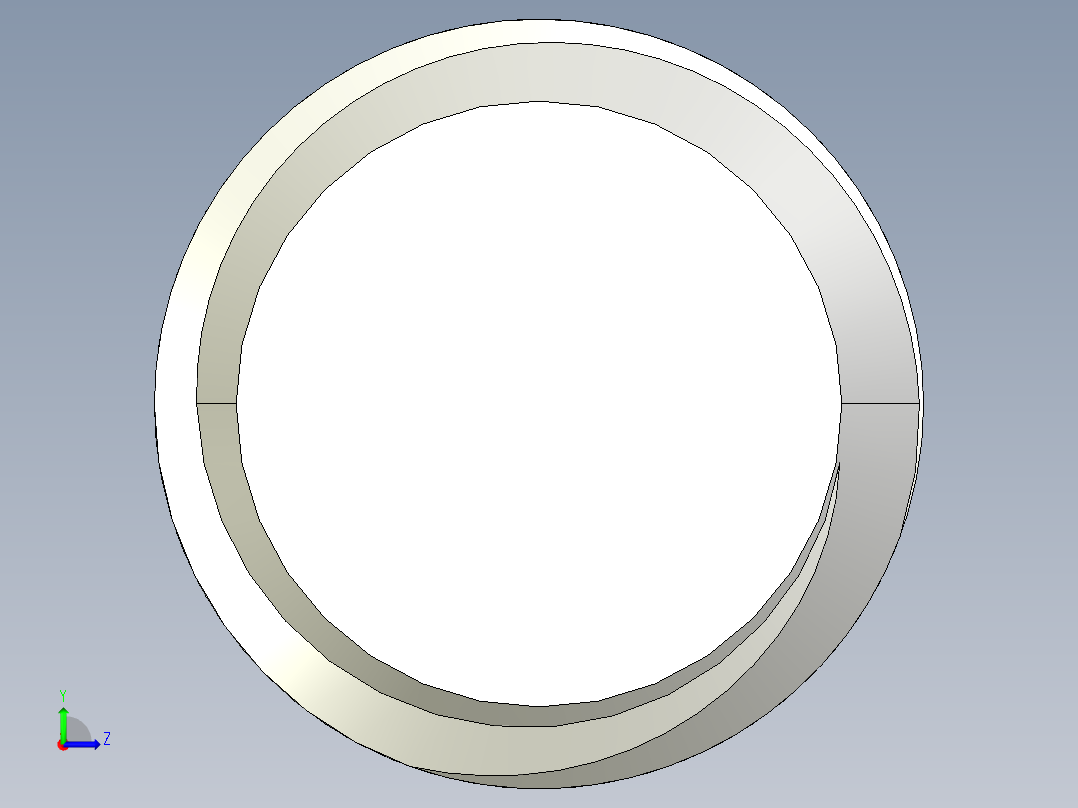 DIN 913-ISO 4026 固定螺钉-M8 L=30.STEP左视图