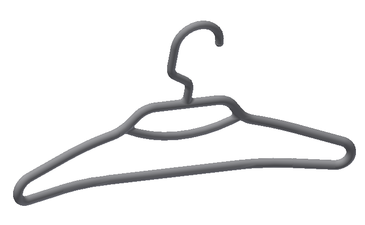 挂衣服的衣架