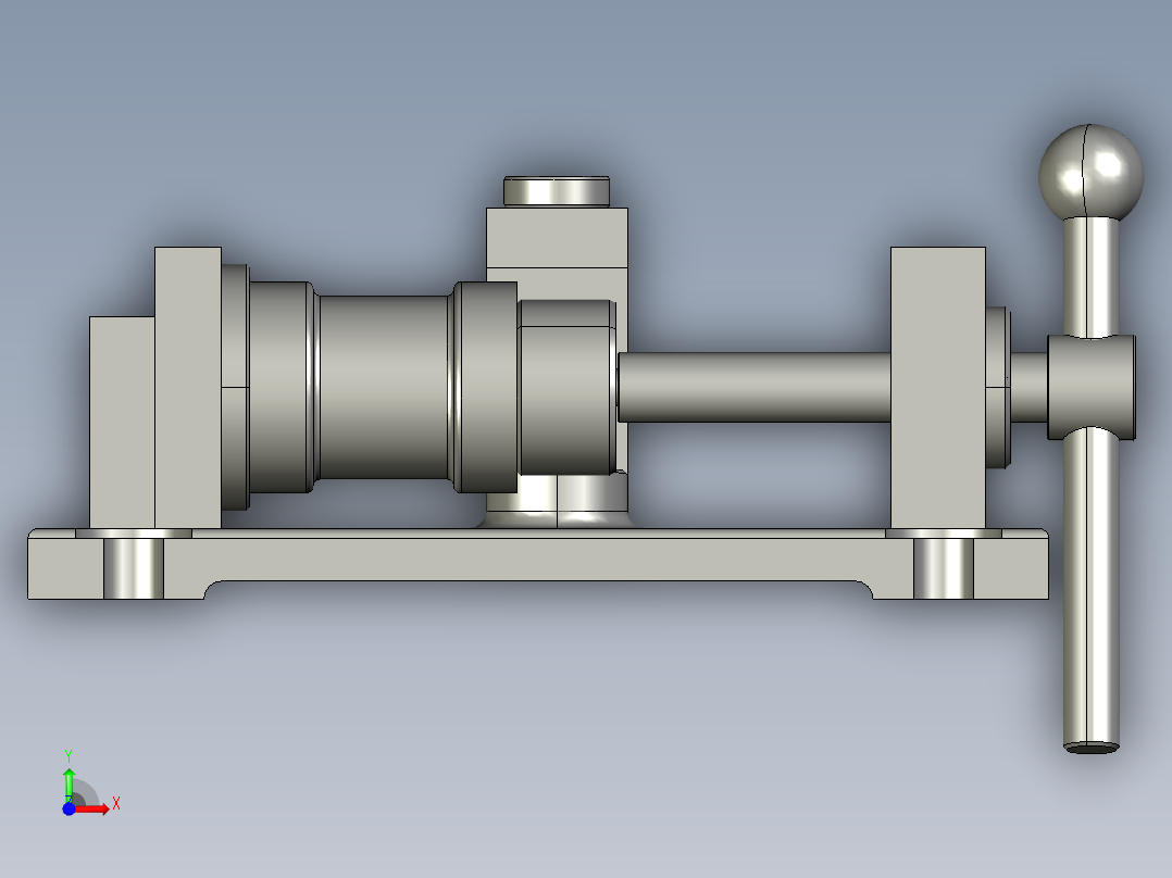 吊耳夹10.5孔夹具装配图三维==1495201=30前视图