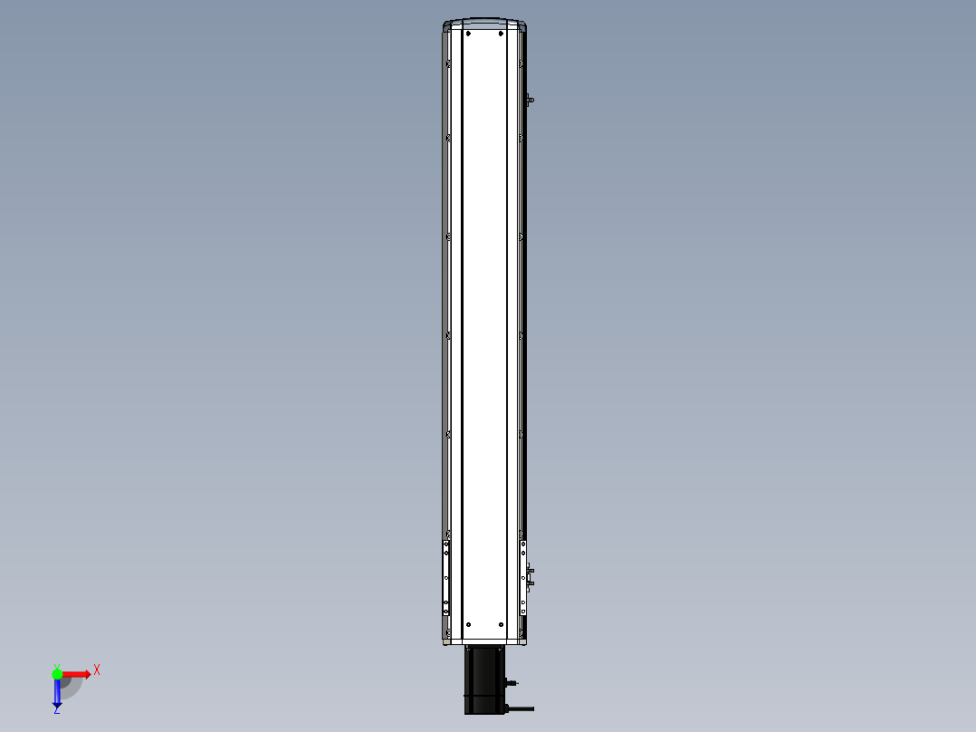Toyo东佑达直线模组-ETH17-1000-BC-M75俯视图