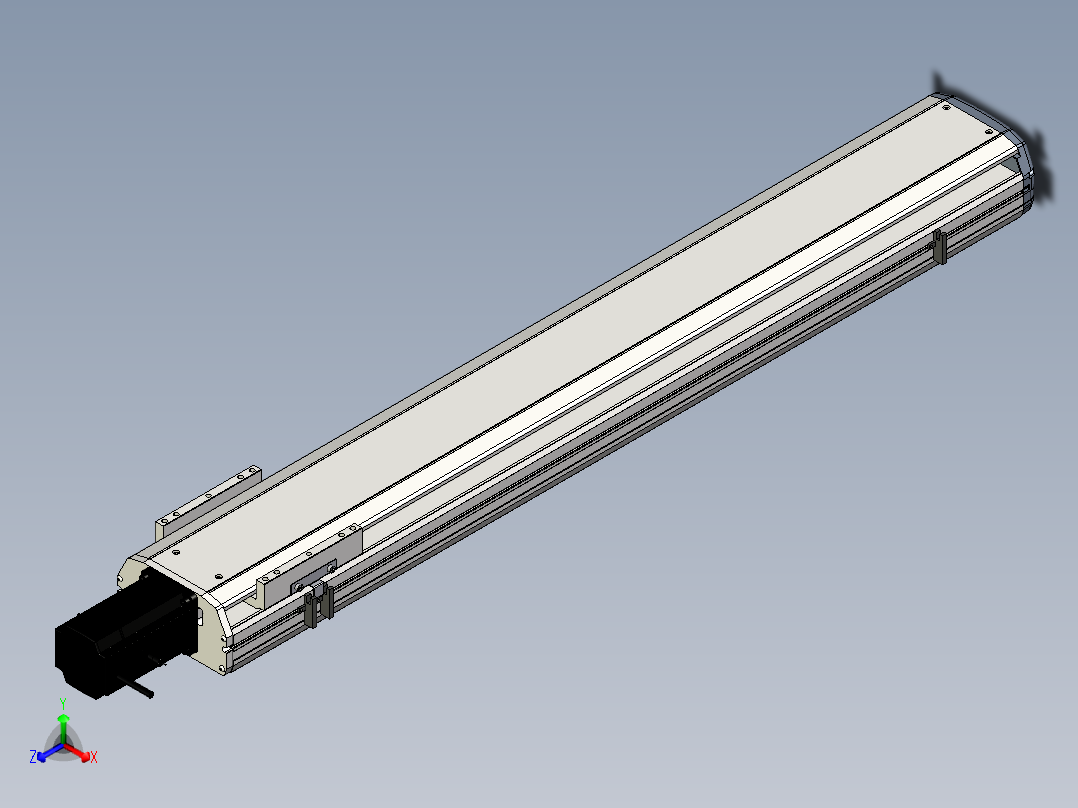 Toyo东佑达直线模组-ETH17-1000-BC-M75正等轴测图