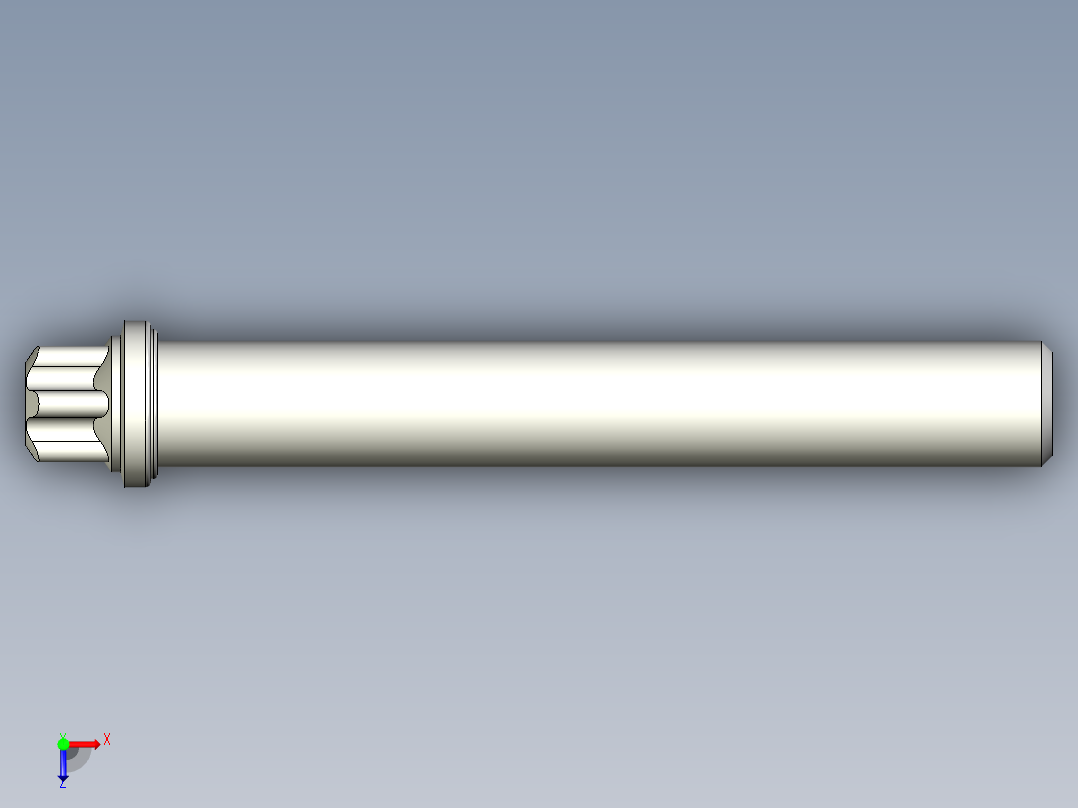 德国工业标准34800螺栓俯视图