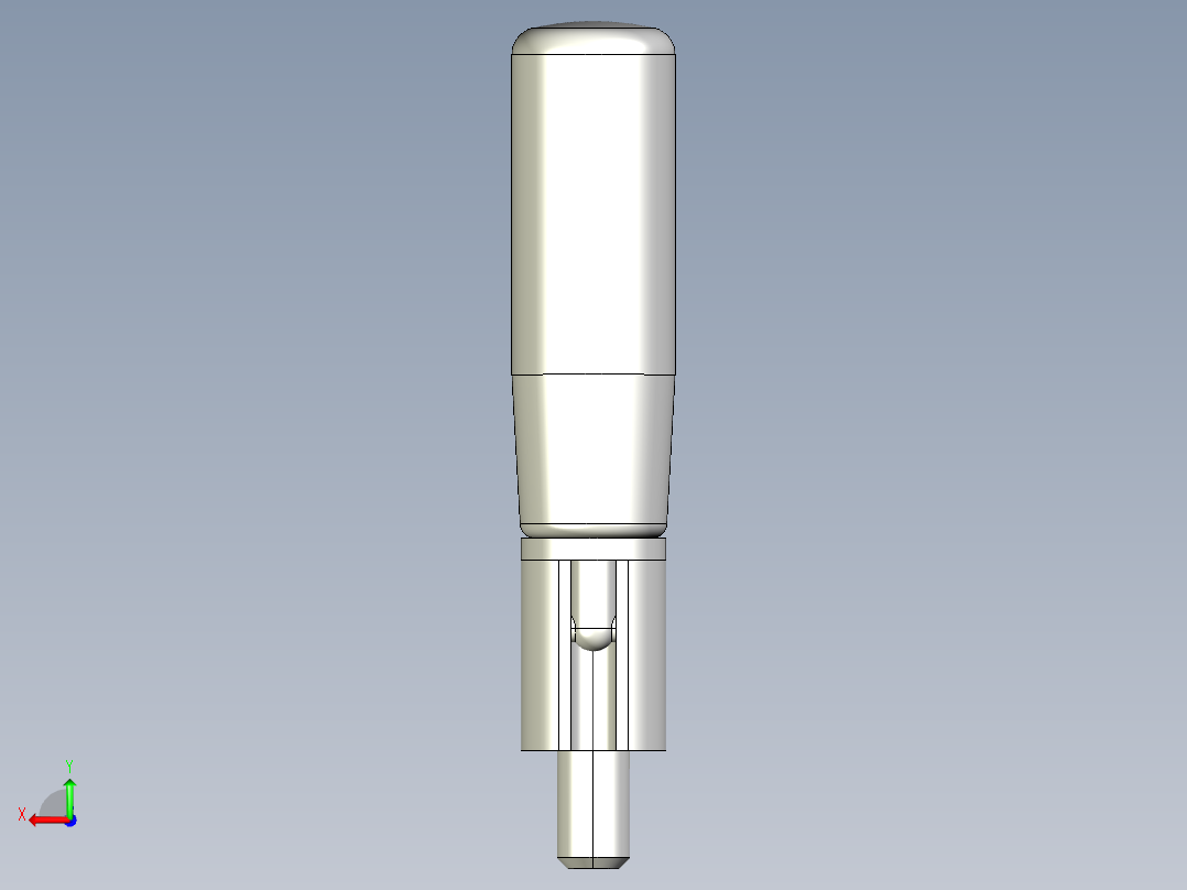 把手(折疊迴轉)FR-3D多系列多零件图纸模型后视图