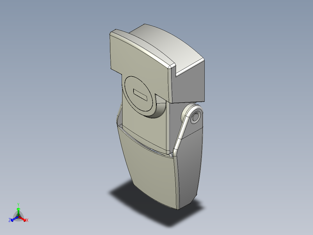 搭扣5573-3D多系列多零件图纸模型正等轴测图