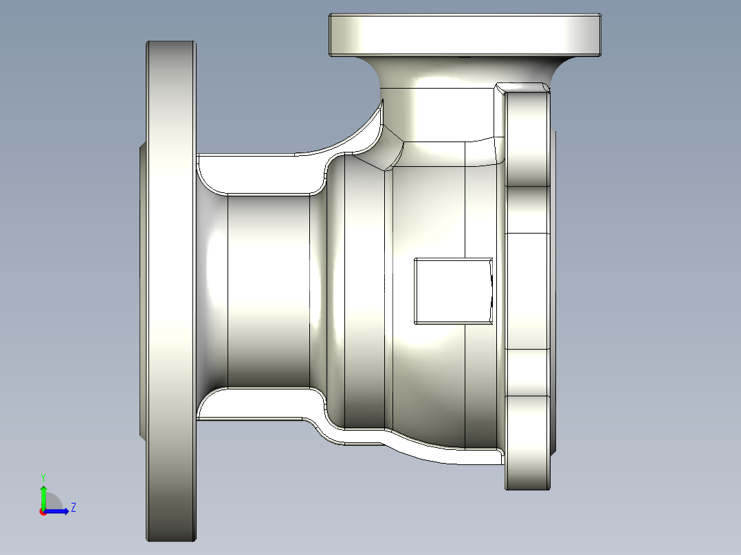 管道手动球阀-水管开关阀-手动阀门User Library-md52c150dn40-1_MD52C150DN40.BP左视图