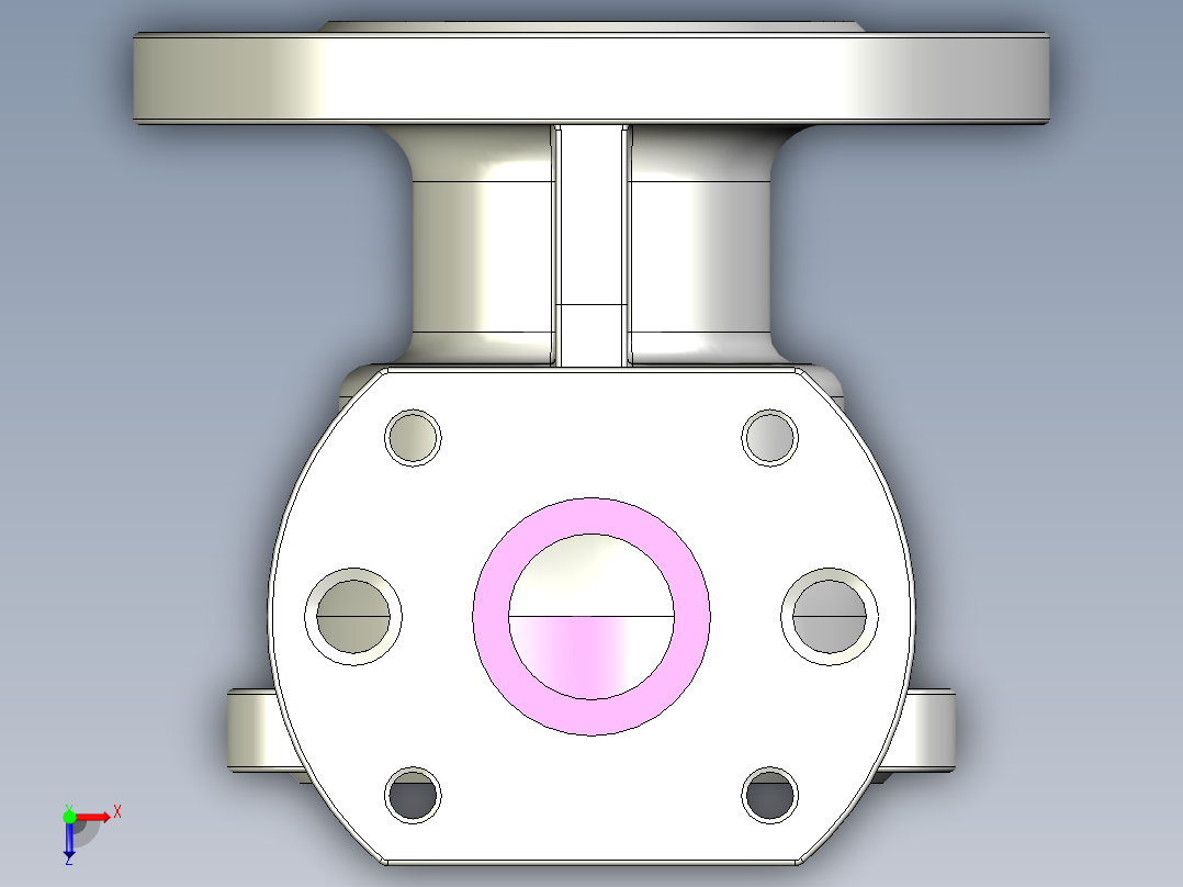 管道手动球阀-水管开关阀-手动阀门User Library-md52c150dn40-1_MD52C150DN40.BP俯视图