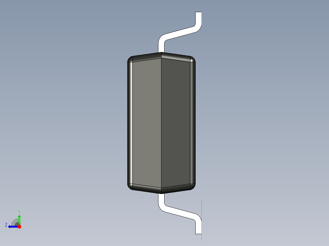 光电元件封装-SSOP-4-BK右视图