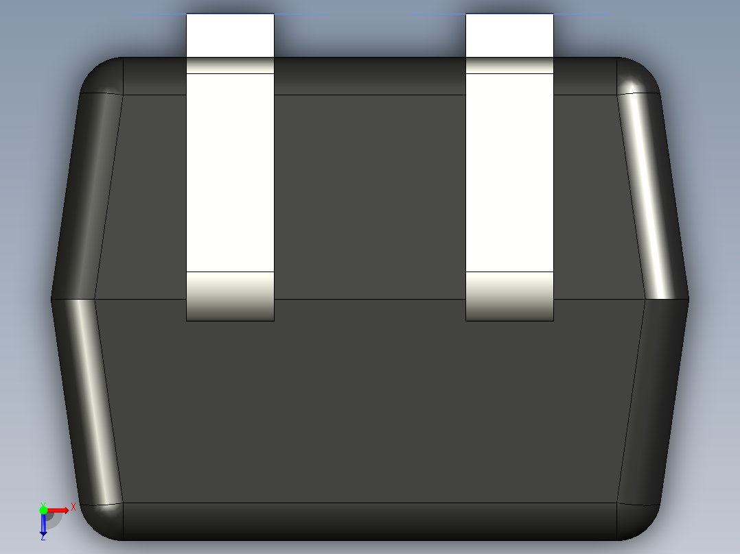 光电元件封装-SSOP-4-BK俯视图