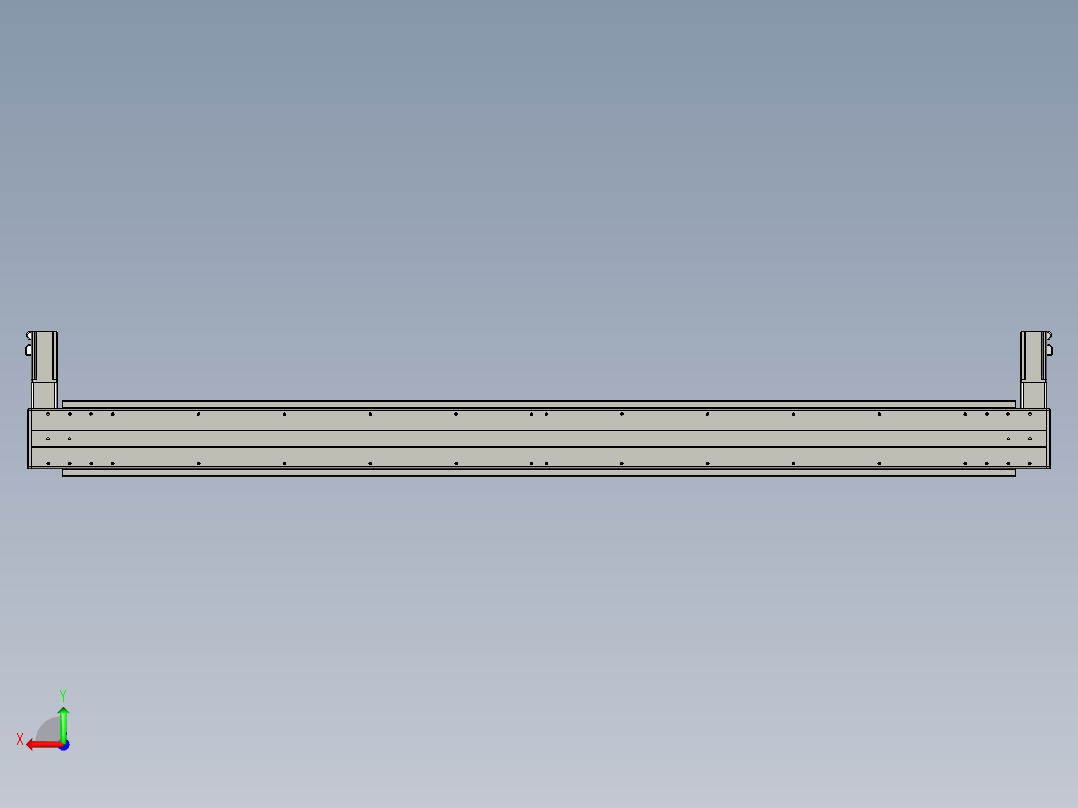 威洛博双电机滑台-VBC14S2-L100-S1800-BLR-P40-C6后视图