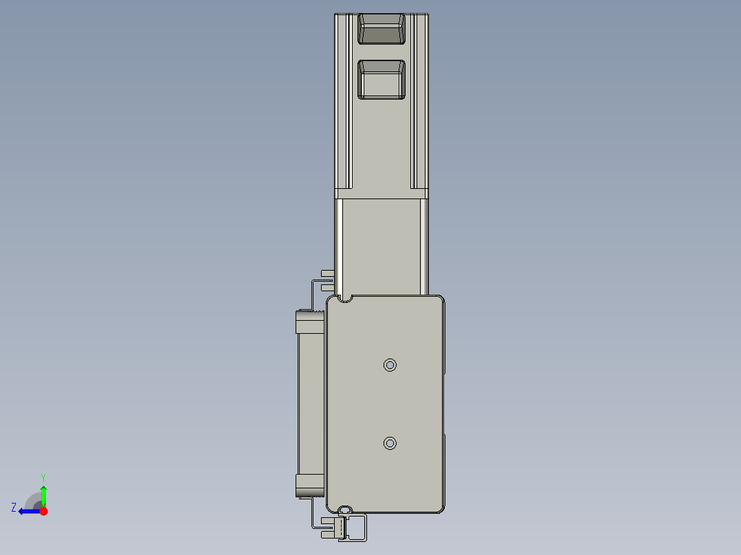 威洛博双电机滑台-VBC14S2-L100-S1800-BLR-P40-C6右视图