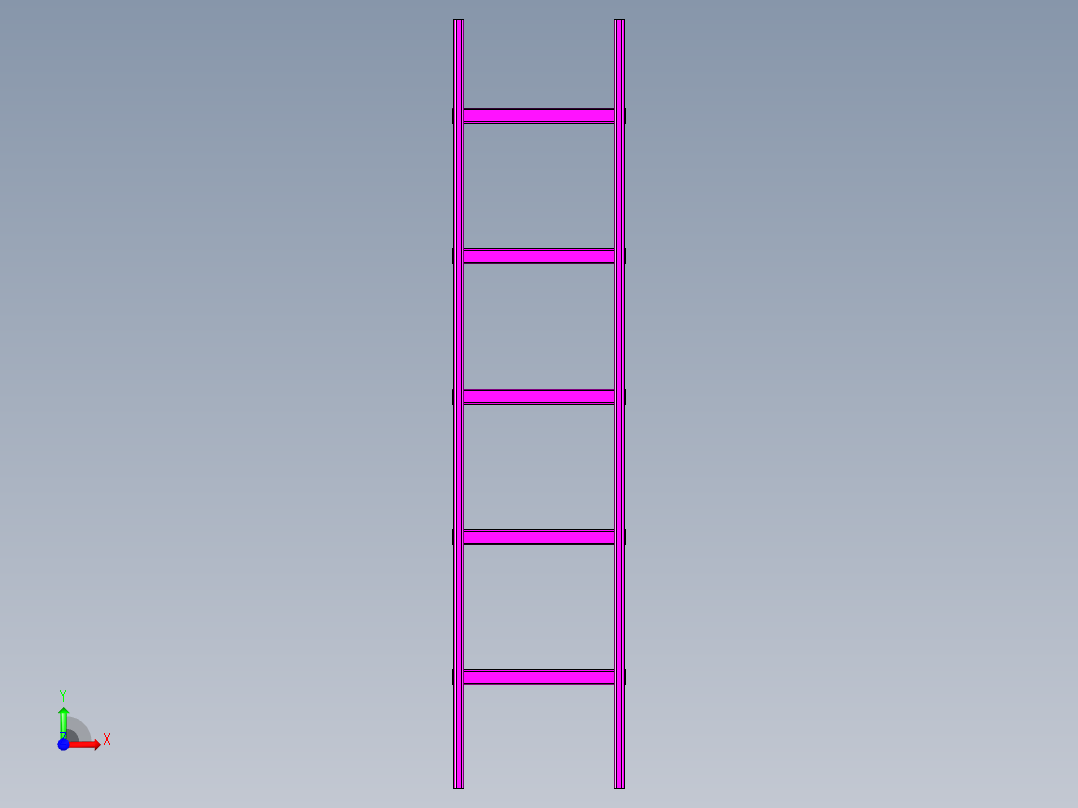 农用拖车前视图