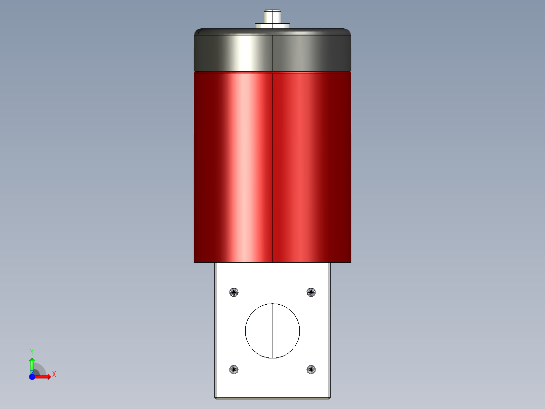 阀门模型GDC-J32________(____)前视图