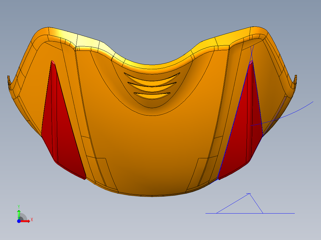 巴西本田弯梁摩托前面板前视图