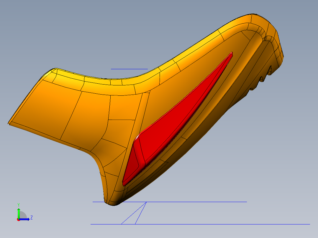 巴西本田弯梁摩托前面板左视图