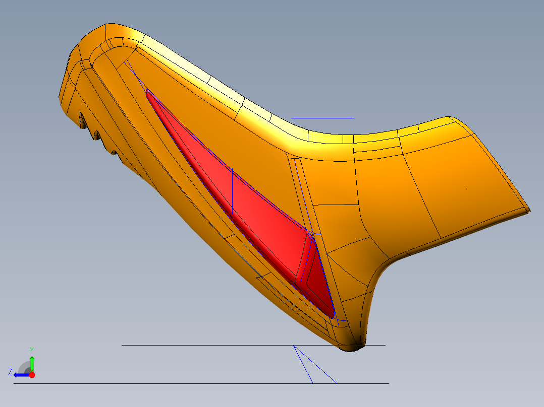 巴西本田弯梁摩托前面板右视图