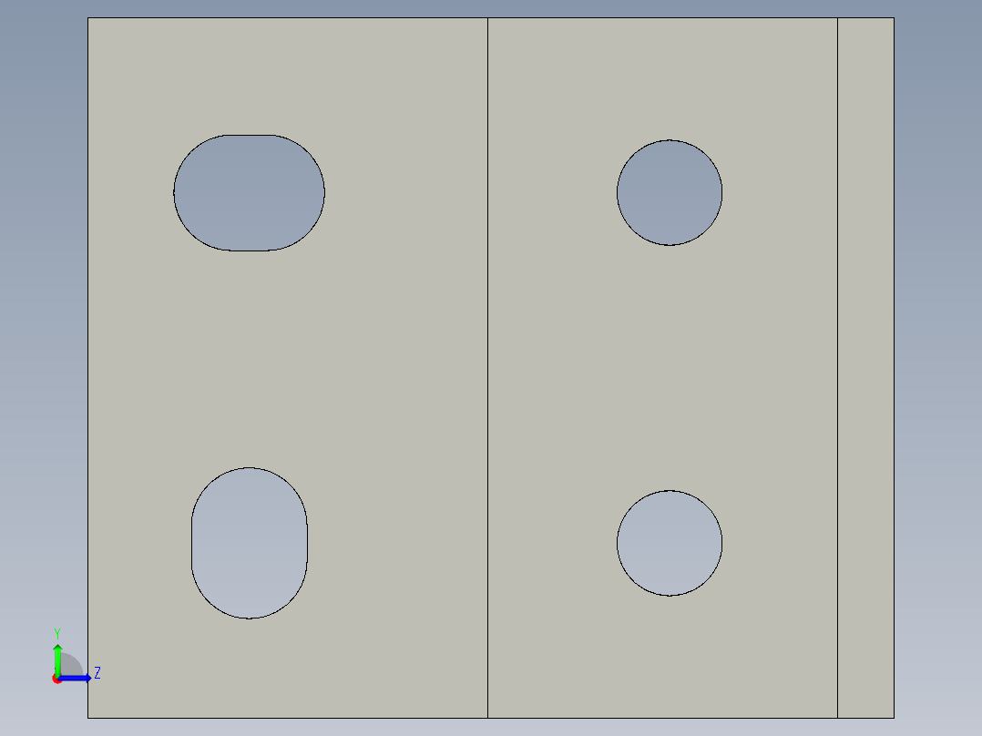 基恩士FS-L41_bracket_kc图纸模型左视图