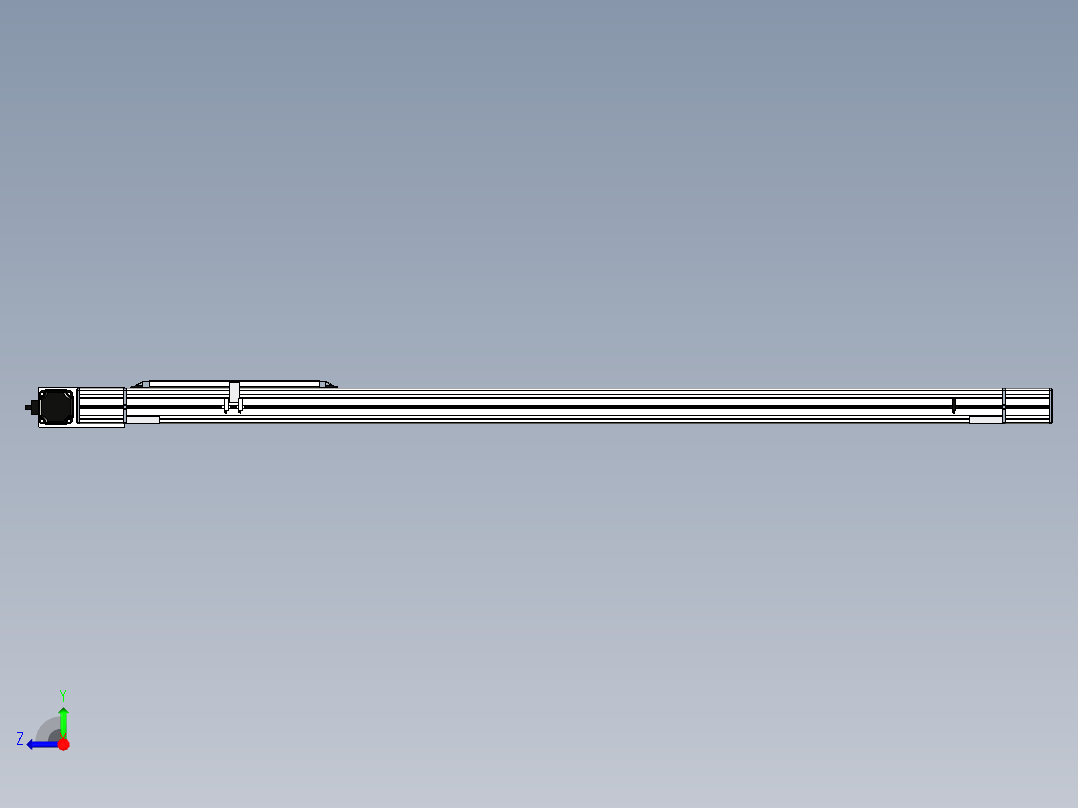Toyo东佑达直线模组-M65-M-1200-L-M40-C4右视图