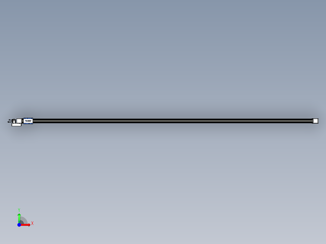 威洛博LB.GB同步带传动--欧规系列GB8-L96-S5350-BL-P40前视图