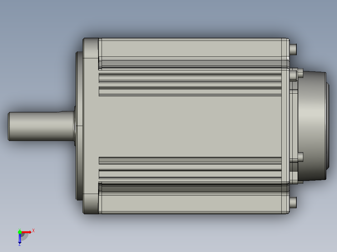 电机MS6G-130CM15E2-22P3俯视图