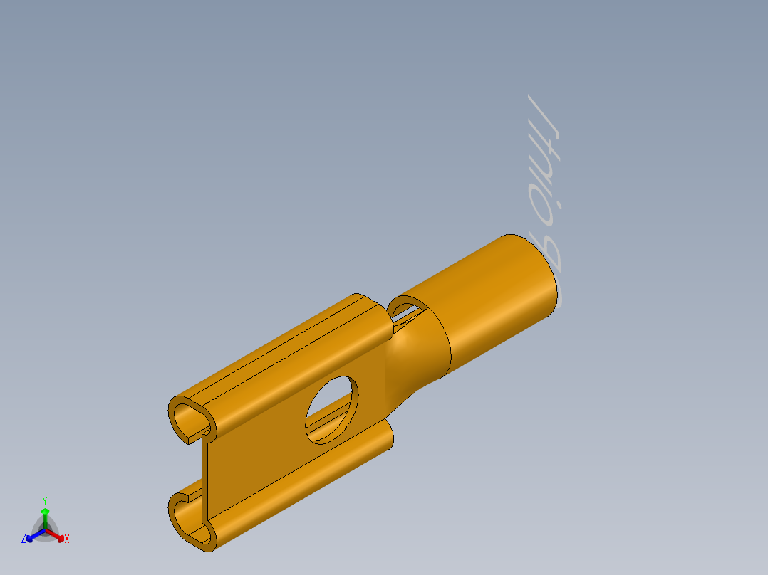 terminal正等轴测图