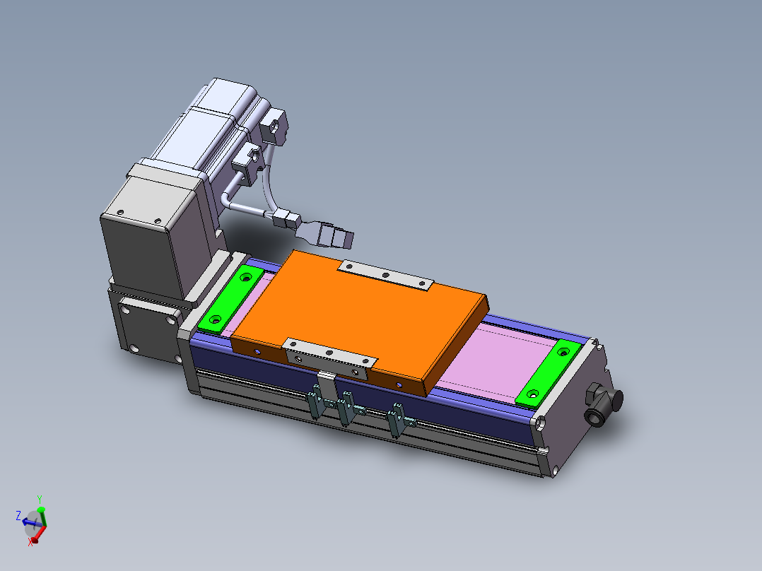 MCB同步带全封闭MCB10-RU-200W主视图