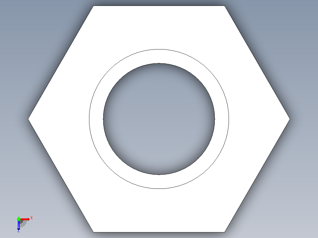 聚氯乙烯配件16-Sch80_ReducerBushing_SxSPIG_837-211_1.5in x 1in俯视图