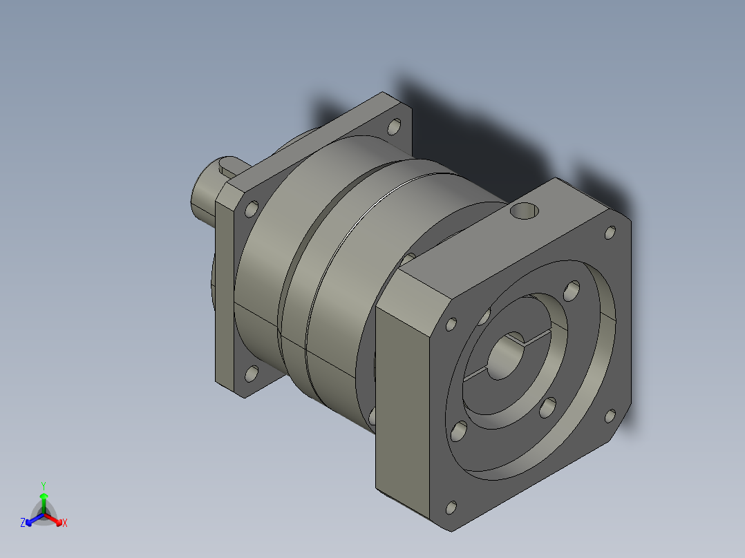 斜齿PHL115-L1 24-110-145-M8 CZ32.STEP正等轴测图