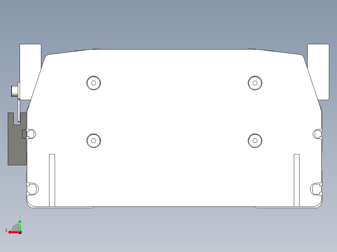 Toyo东佑达直线模组-ETH22-1300-BC-750W后视图