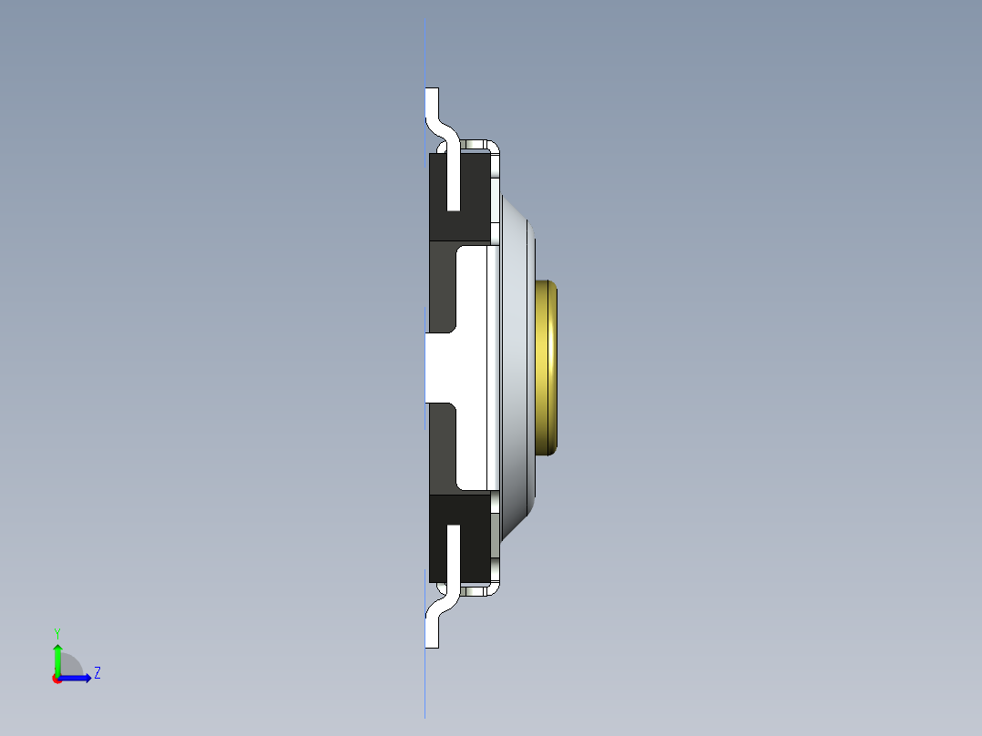 开关继电器保护 SM-PTS525SKG15左视图