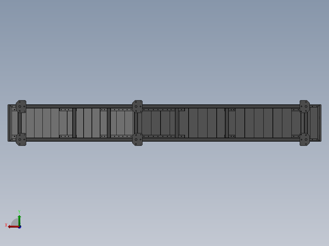 狗狗训练用梯子后视图