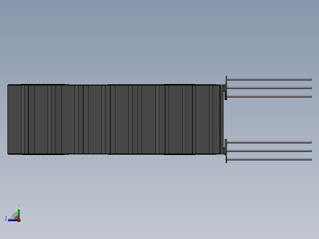 狗狗训练用梯子右视图