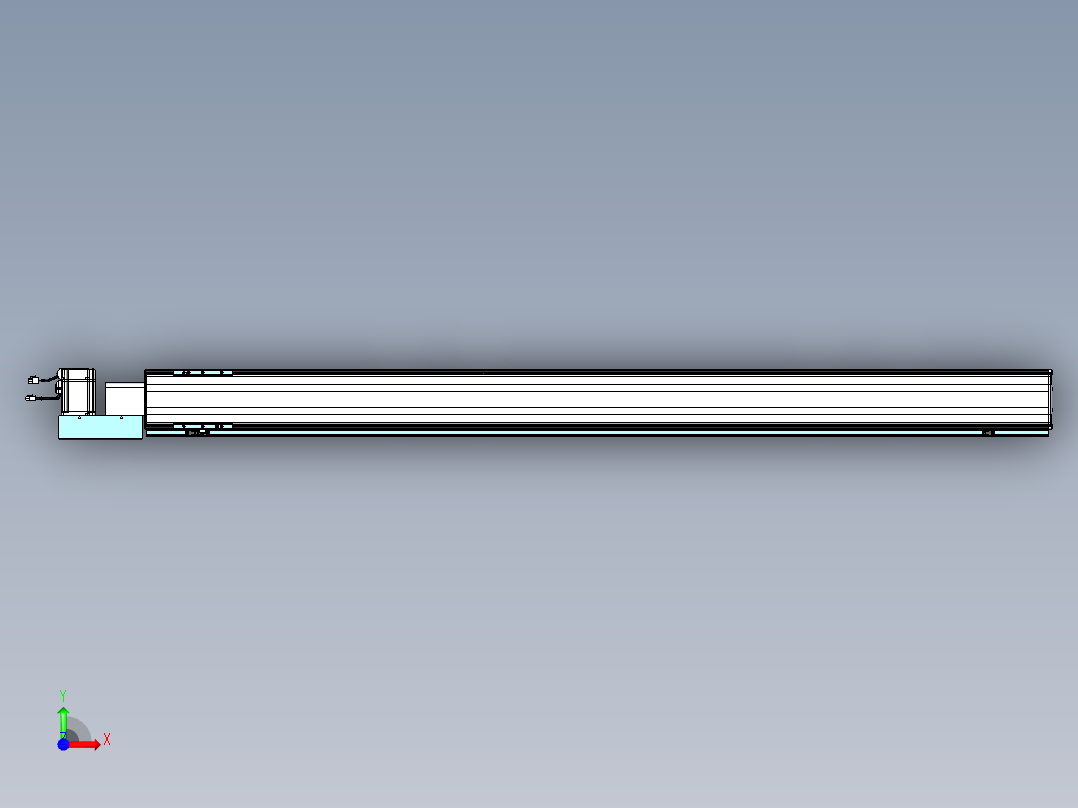 威洛博VBF同步带传动一般环境VBF14-L45-S1850-BL-ZP75-C3前视图